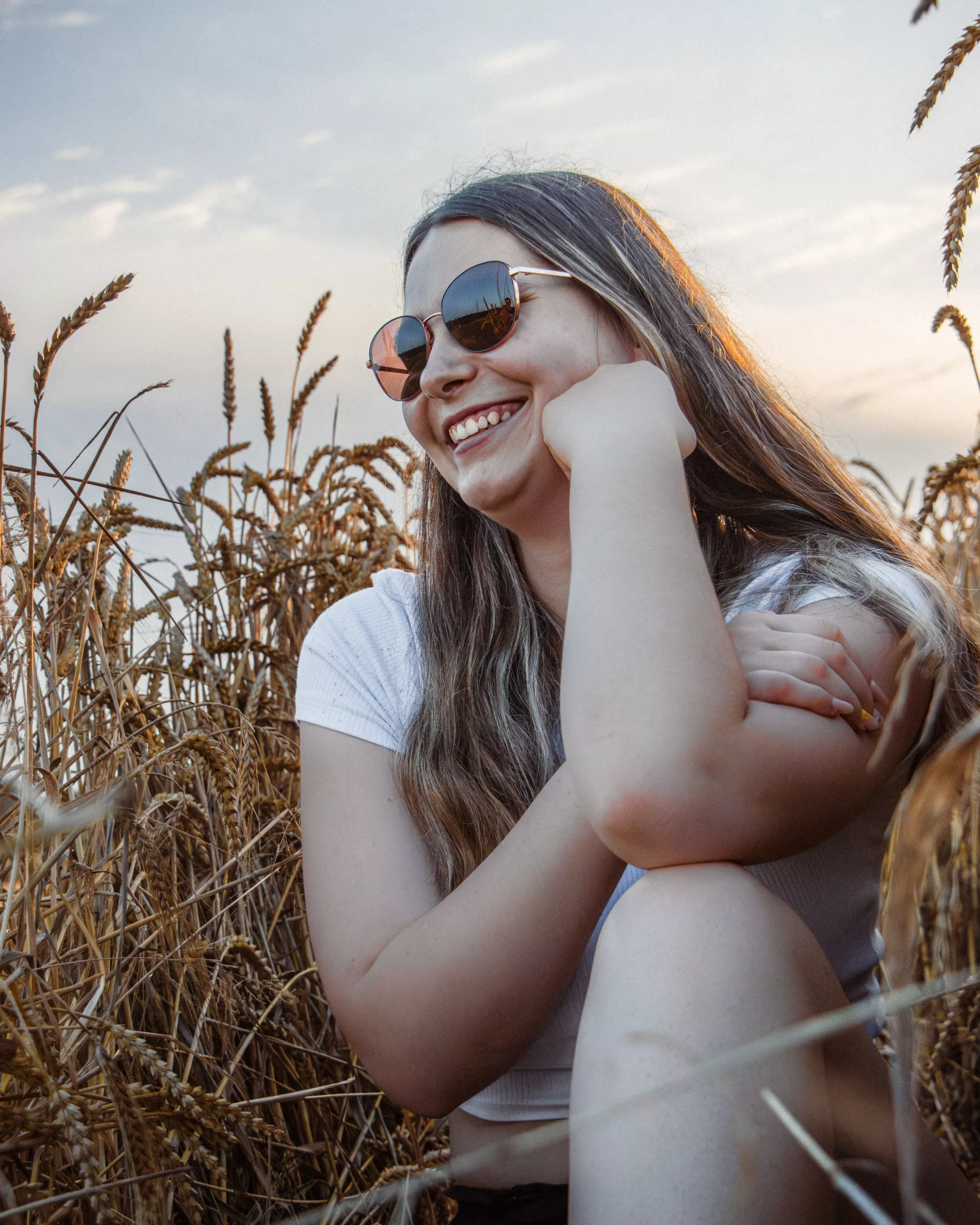 Portrait Shooting im Kornfeld