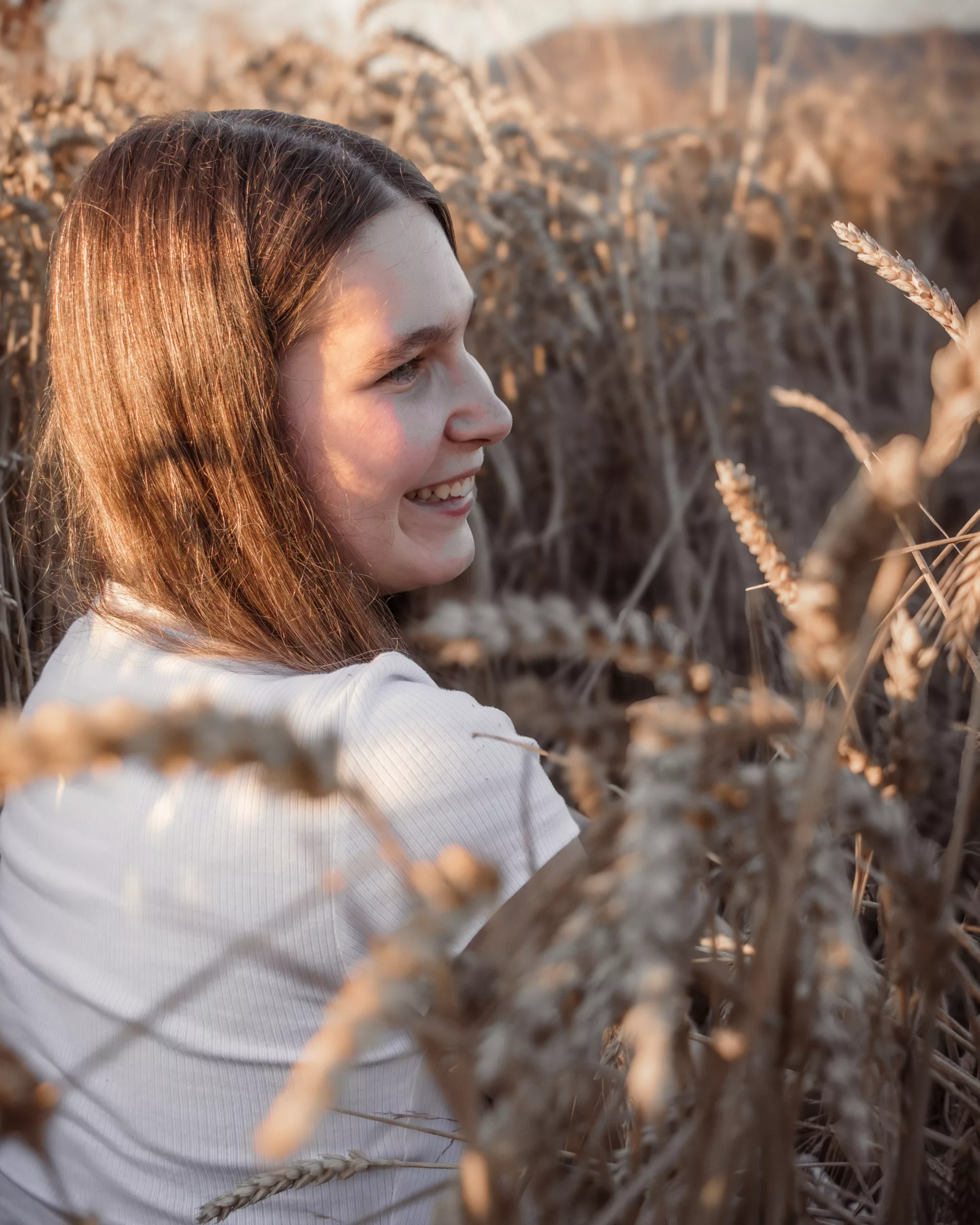 Portrait Shooting im Kornfeld