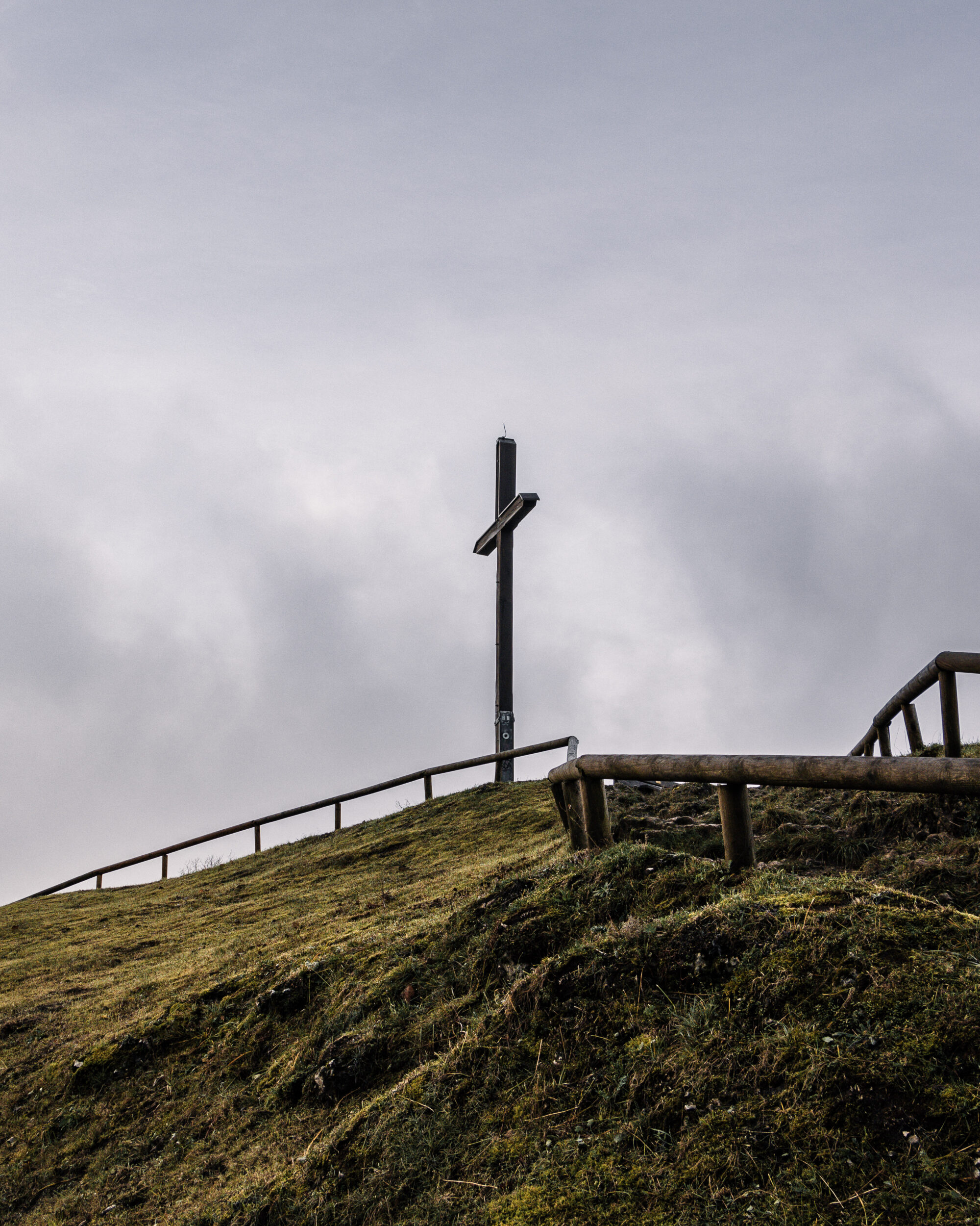 Gipfelkreuz auf dem Walberla 