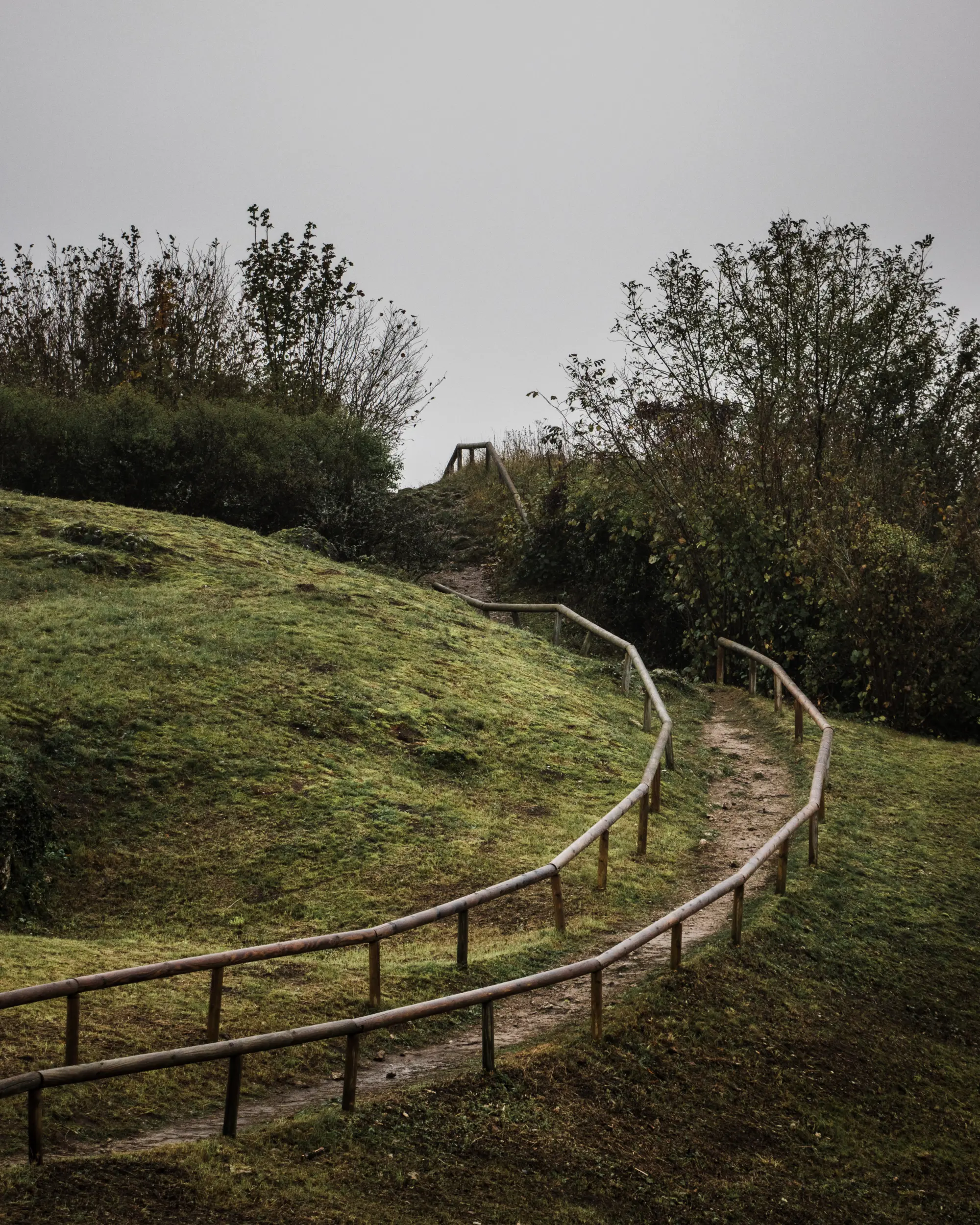 Die Pfade über das Walberla Plateau
