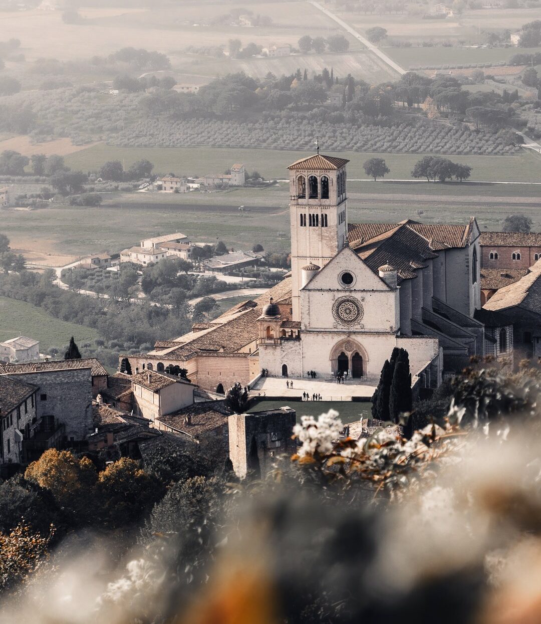 Reisefotografie in Assis, Italien.