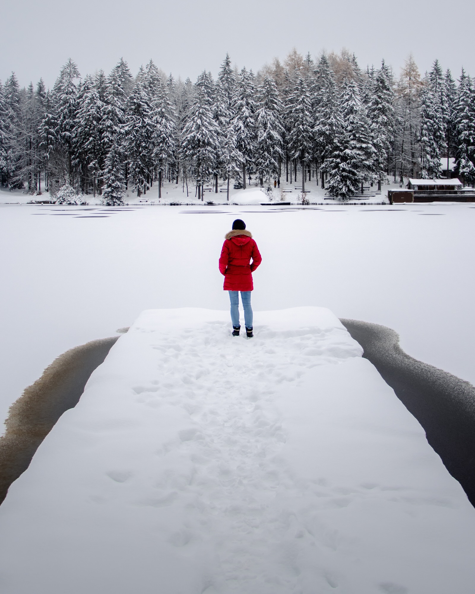 Winter am Fichtelsee